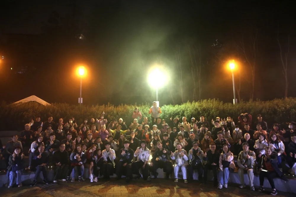 「2026清境奔羊節系列活動」26日晚間於海拔1750公尺星空下圓滿落幕。（清境農場提供）