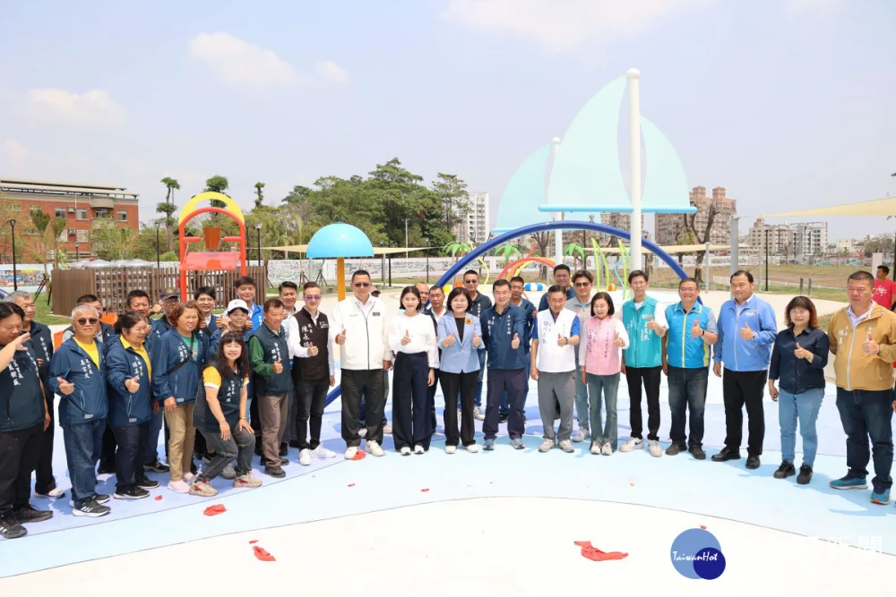 兒童節連假何處去？　斗六人文親水公園正式啟用