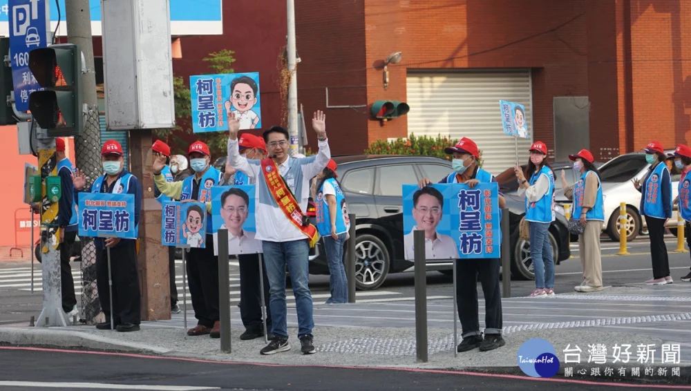 藍彰化縣長提名未明　柯呈枋持續掃街傾聽基層最真實聲音