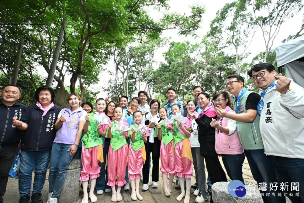 彰化桐花祭4/18登場，八卦山5大賞桐秘境、15場活動接力迎客。圖／彰化縣政府提供