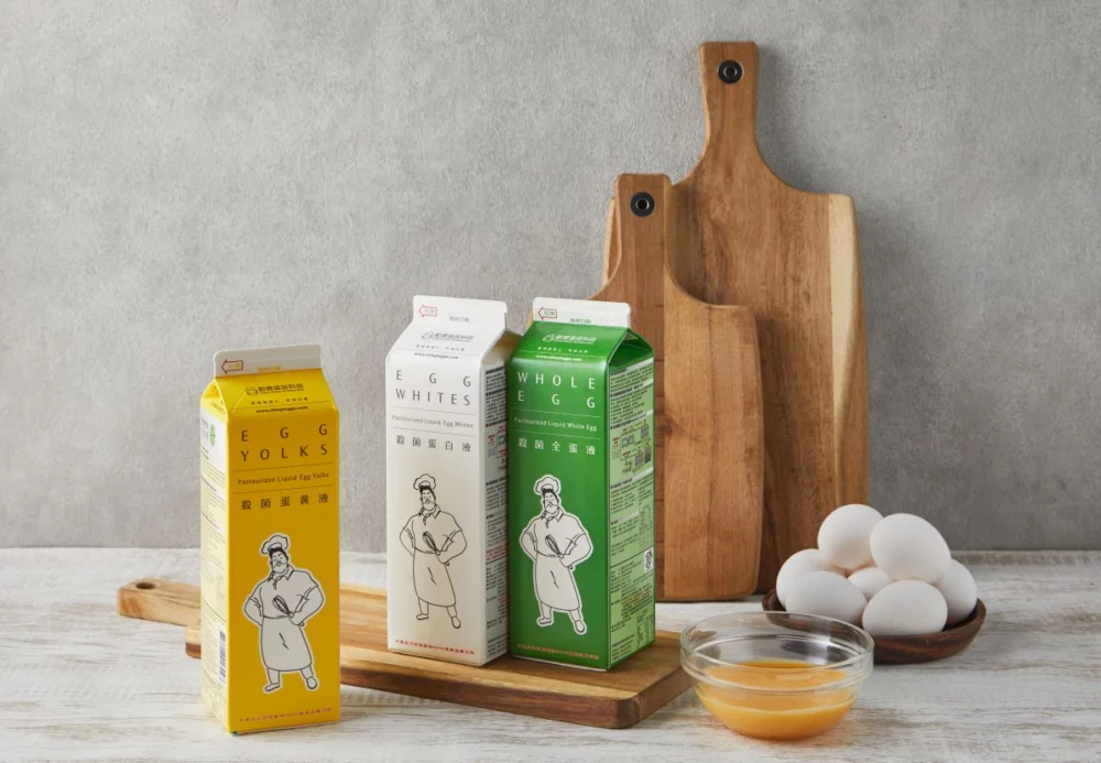 圖／勤億透過嚴格的源頭溯源與連續式巴氏殺菌技術，將人道雞蛋轉化為開瓶即用、零污染風險的客製化液蛋。（勤億蛋品 提供）