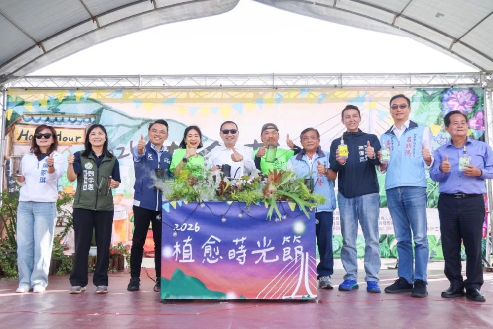 植愈蒔光節登場　侯友宜推淡水地酒市集拚觀光