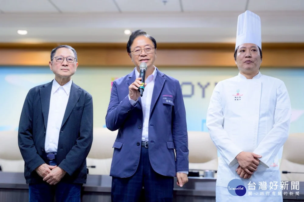 張市長：再推三大特色升級讓孩子愛上午餐。