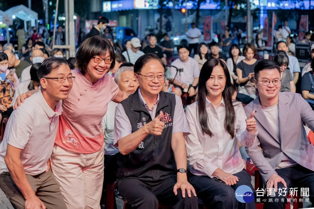 桃園市長張善政出席「2026桃園管樂嘉年華」開幕演出。


” style=”width:100%; height:auto; display: black;”/></p>
<figcaption id=