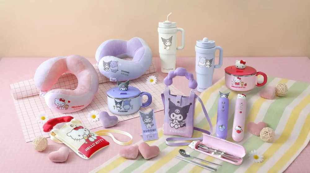 三麗鷗粉注意！弘爺漢堡聯名 Hello Kitty、酷洛米 　5/15 全台登場