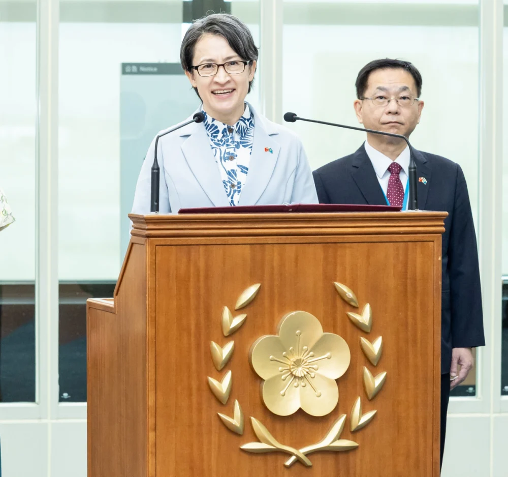 蕭美琴出訪帛琉　盼達成深化邦誼、推廣觀光與見證榮邦計畫成果等3大目標