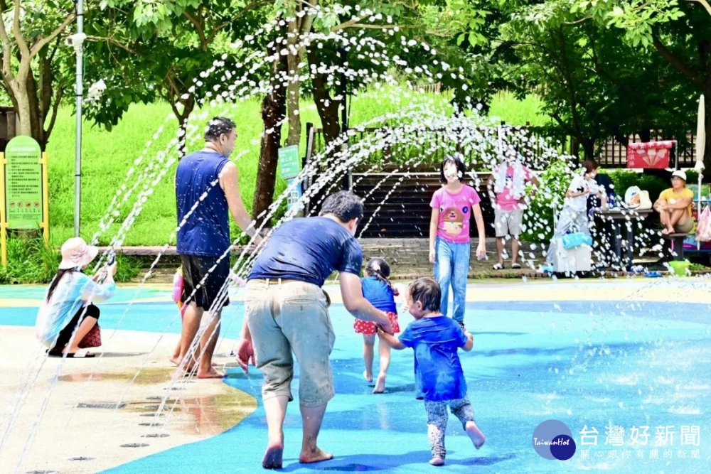 潭雅神綠園道大雅中科公園旁戲水區