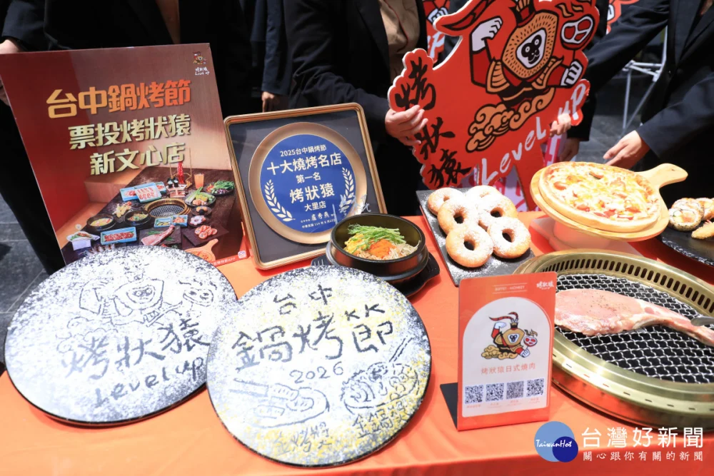 「2026台中鍋烤節」參與店家 - 烤狀猿