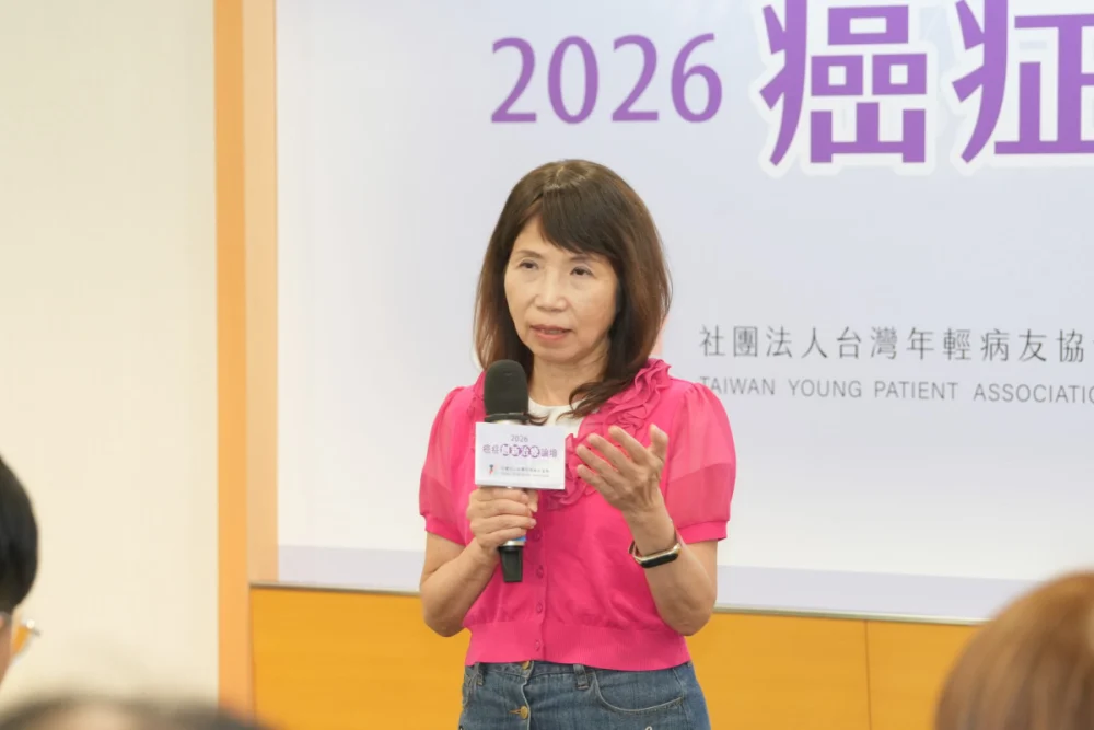 立法委員陳昭姿表示，精準醫療不只要讓治療更精準，也要透過白話解碼，讓病友與家屬真正理解治療選擇、安心參與決策。