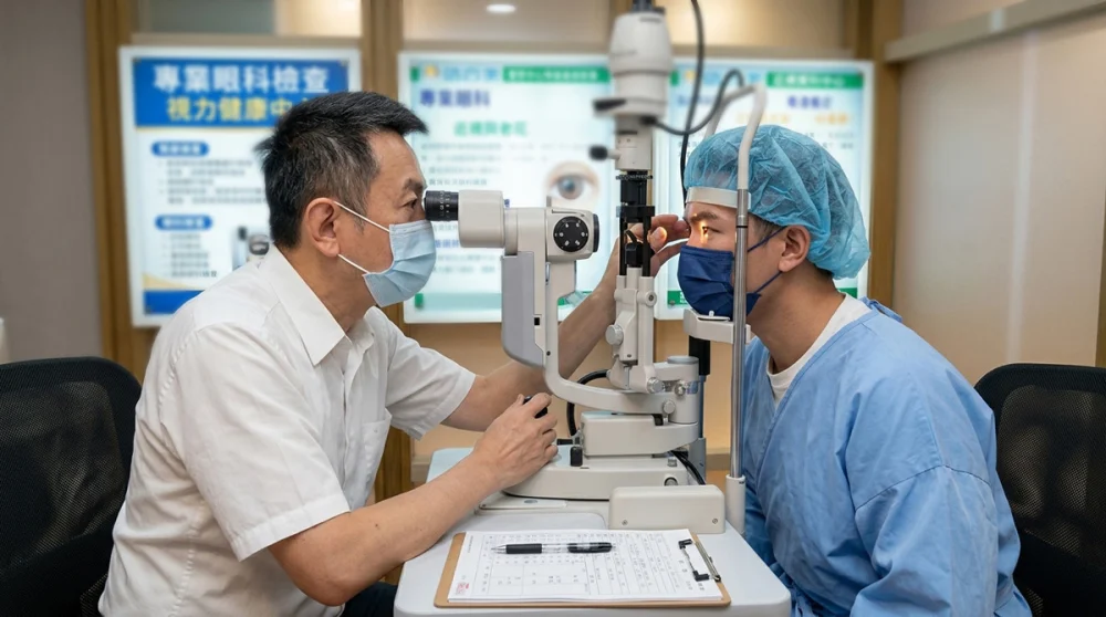 新一代近視雷射具備即時監控與連續掃描，並以較低能量降低角膜傷害，幫助患者精準治療。（圖／高雄信合美眼科 提供）