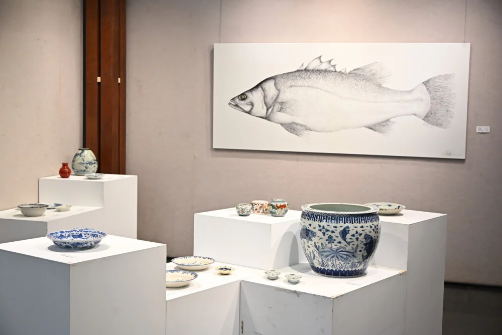 「游於線與器之間」聯展登場,200件作品交織收藏與藝術之美。圖/彰化縣政府提供