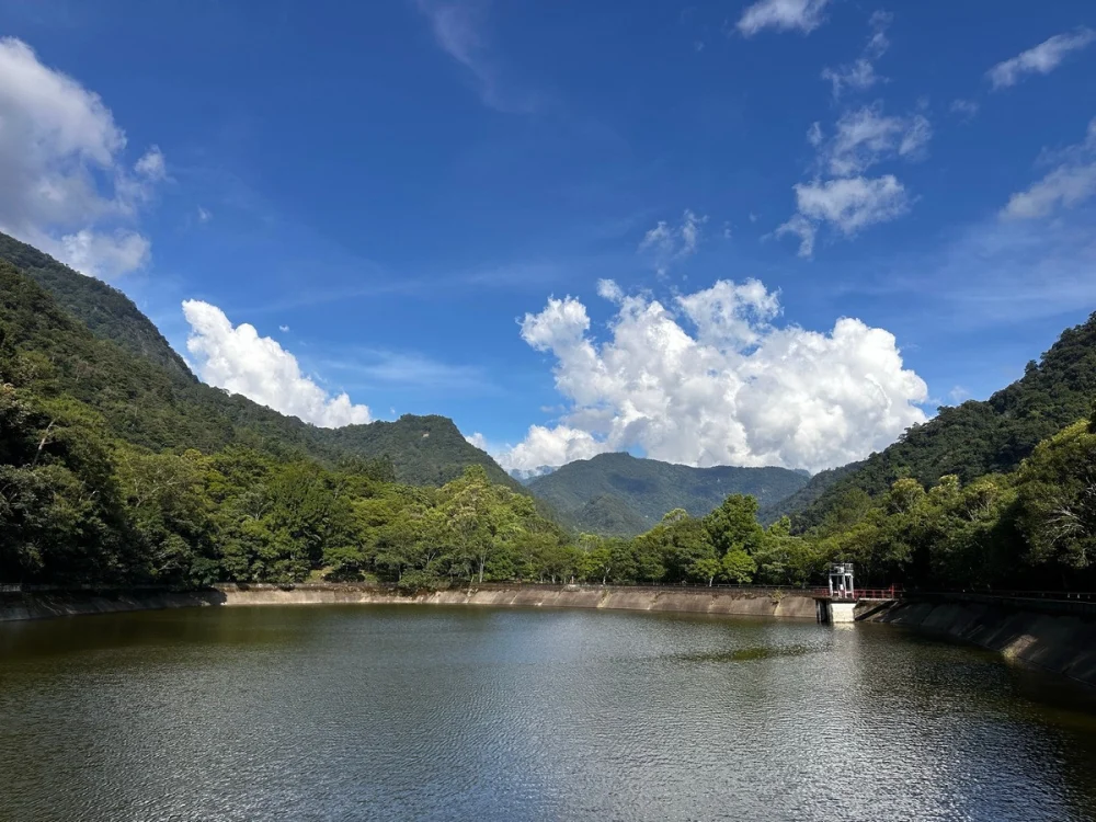 奧萬大調整池。（南投分署提供）