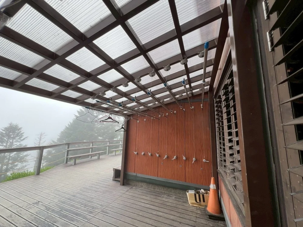 圖說:給雨具有固定的家。(圖/玉管處提供)