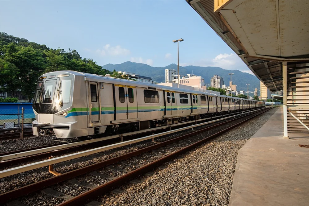 台北捷運首列CR381A新電聯車。（圖／台北大眾捷運股份有限公司）