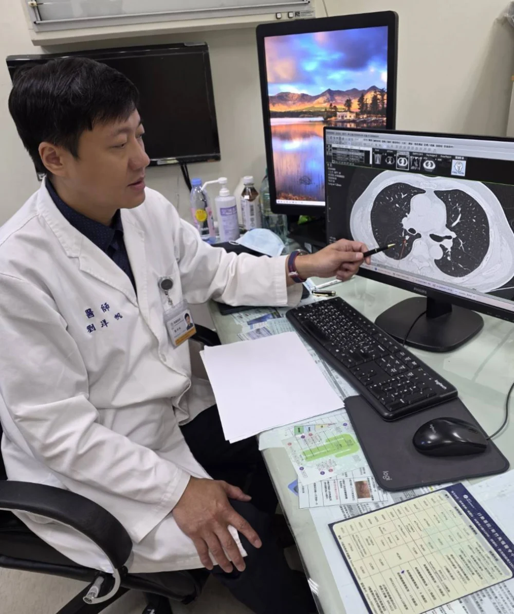 第一期侵襲性肺腺癌　達文西微創精準切除